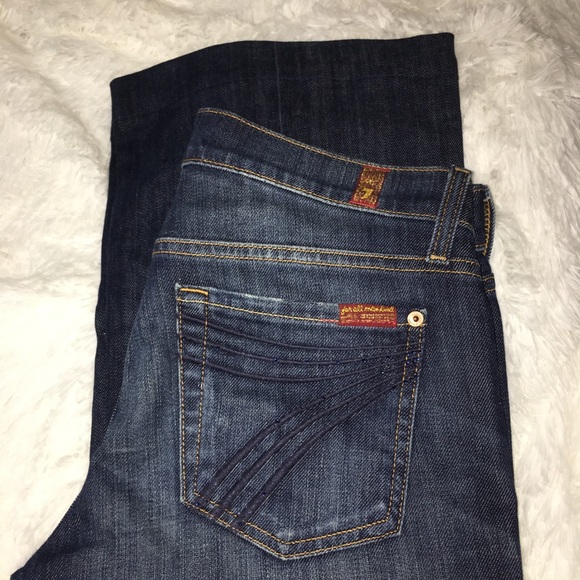 7 for all mankind dojo jeans size 28 - Picture 4 of 10